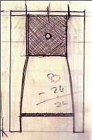 Rolltisch Belgisch Granit